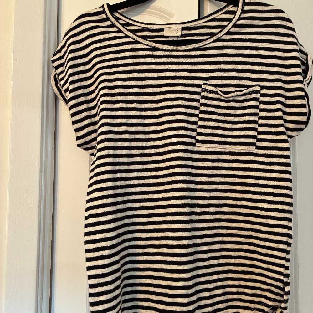 Stripped Fitted TShirt